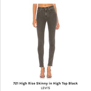 Levi’s 721 High Rise Skinny Size 26